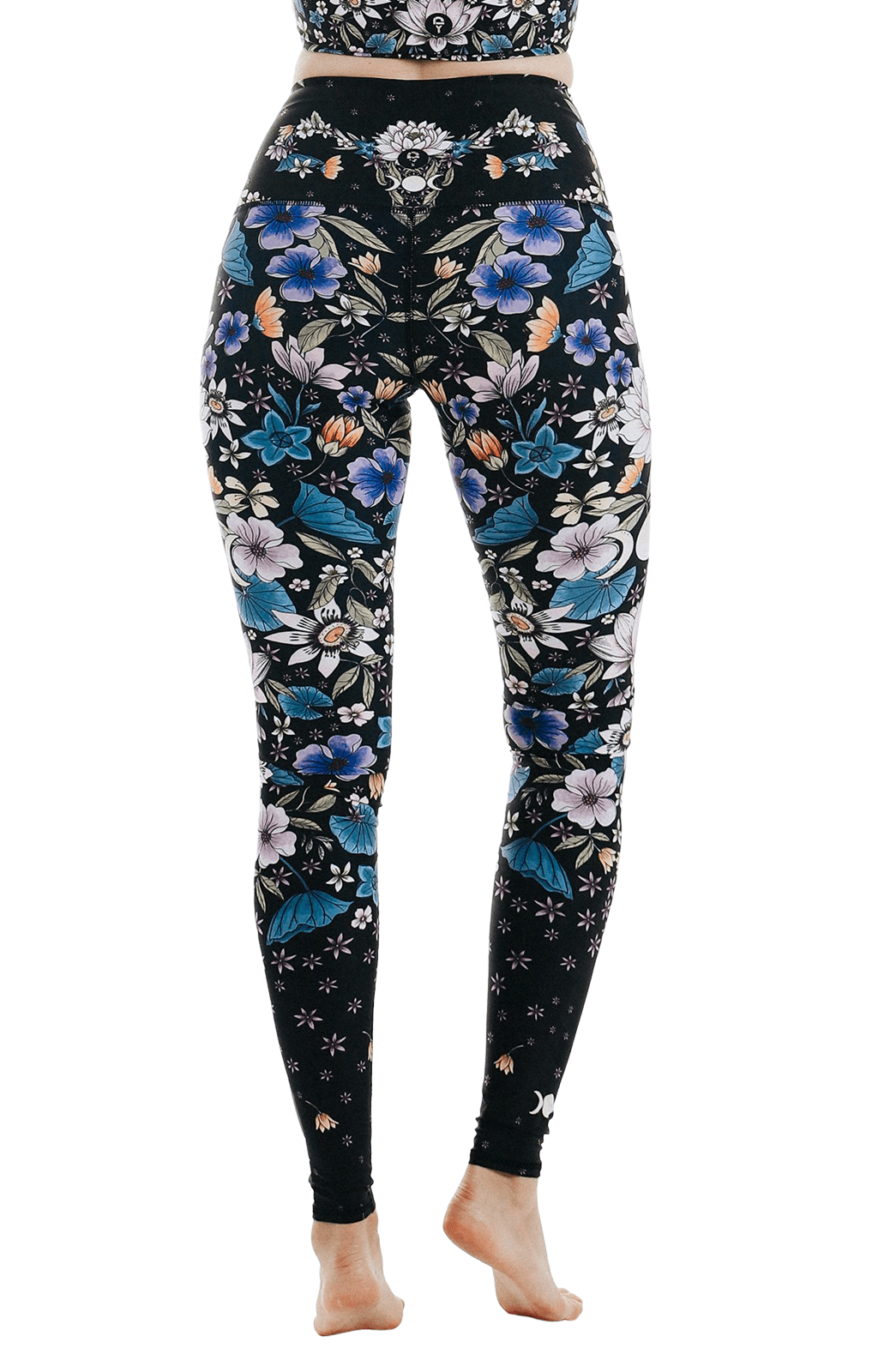 Divine Feminine Printed Yoga Leggings - Free Spirited