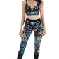 Divine Feminine Printed Yoga Leggings - Free Spirited