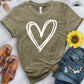 Double Heart Tee - Free Spirited