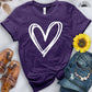 Double Heart Tee - Free Spirited