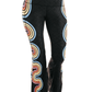 Double Rainbow Printed Bell Bottoms - Free Spirited