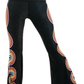 Double Rainbow Printed Bell Bottoms - Free Spirited