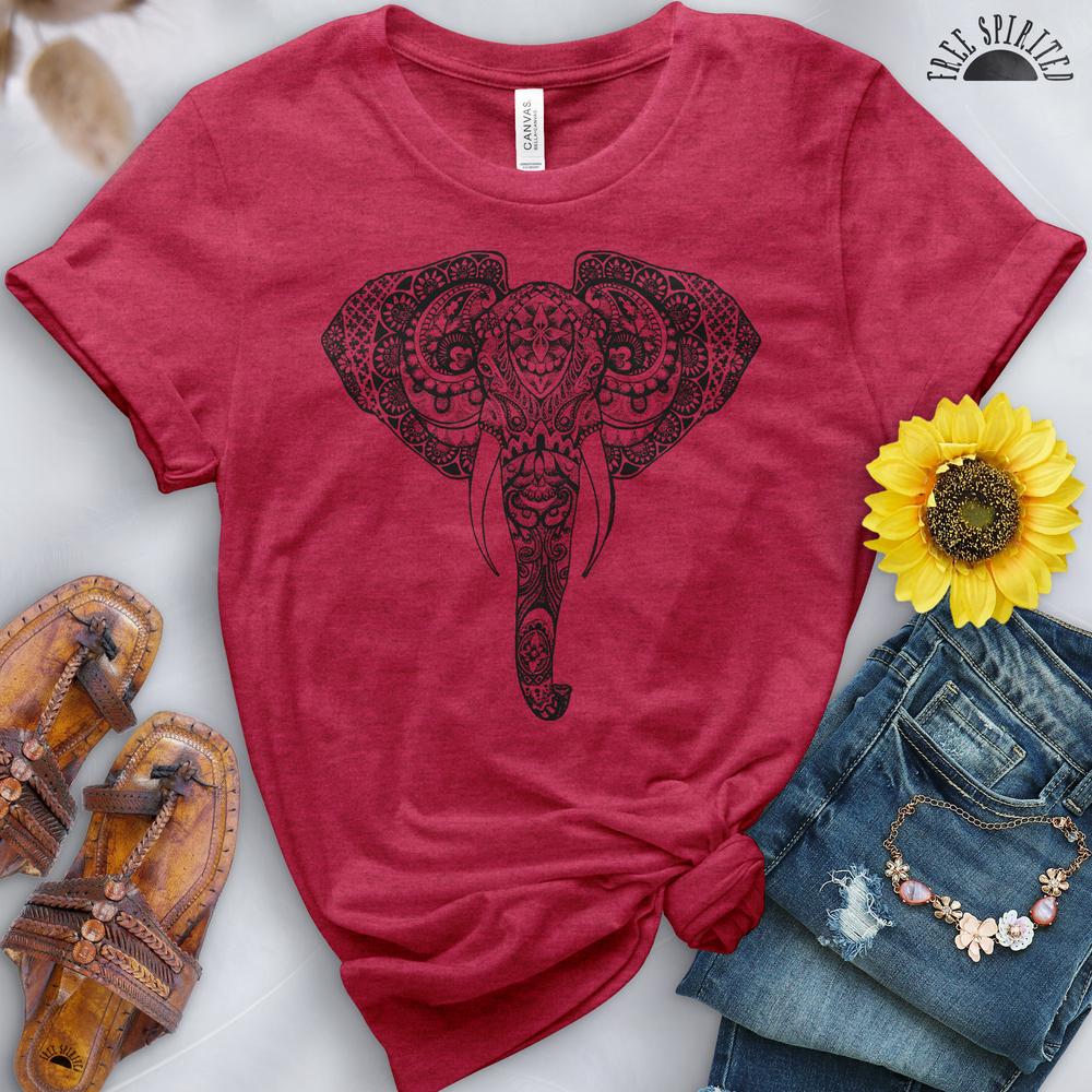 Elephant Mandela Tee - Free Spirited