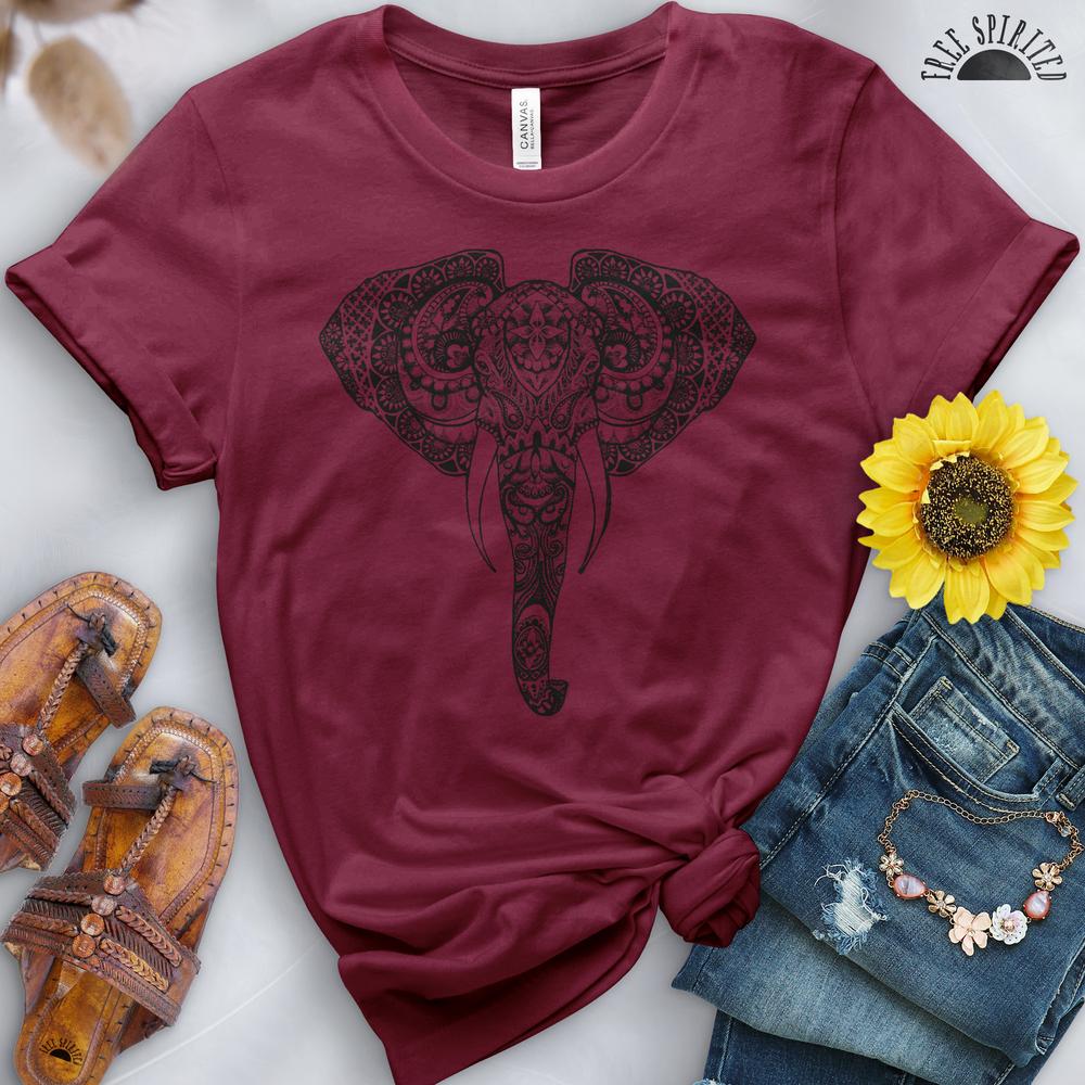 Elephant Mandela Tee - Free Spirited