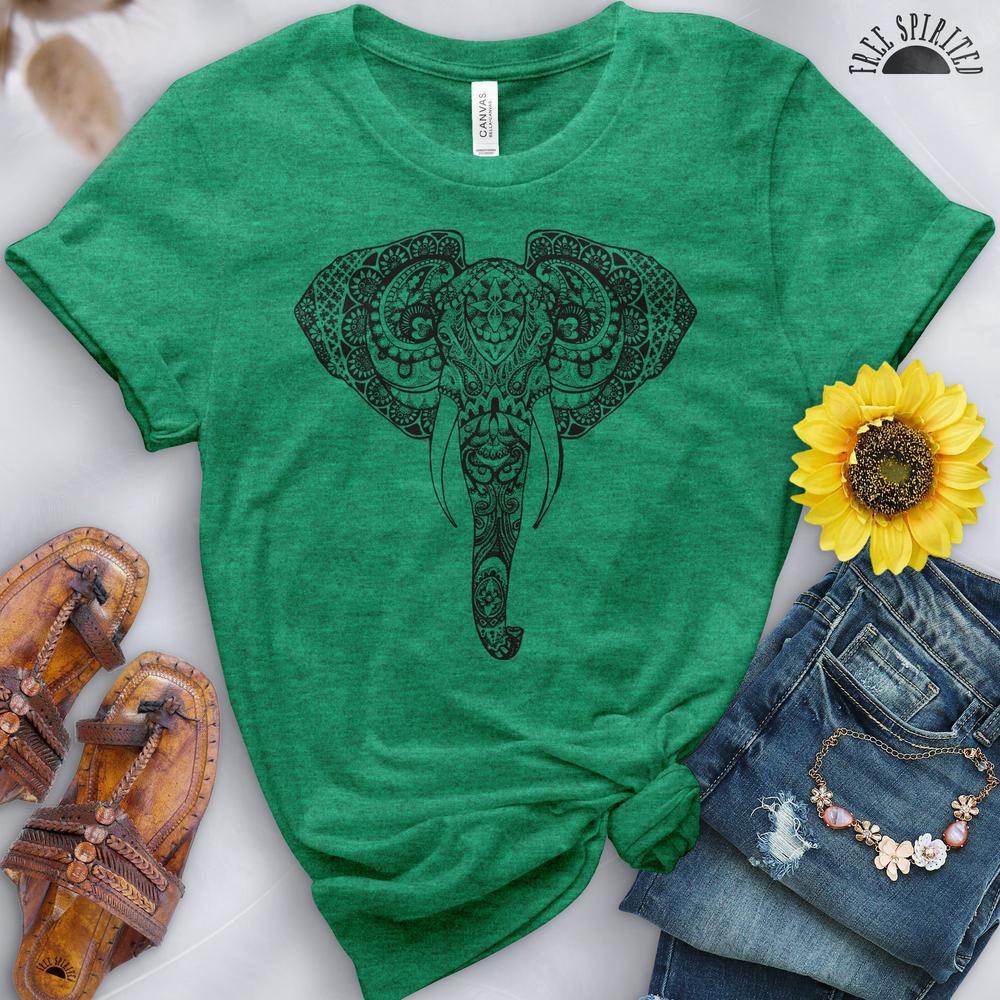 Elephant Mandela Tee - Free Spirited