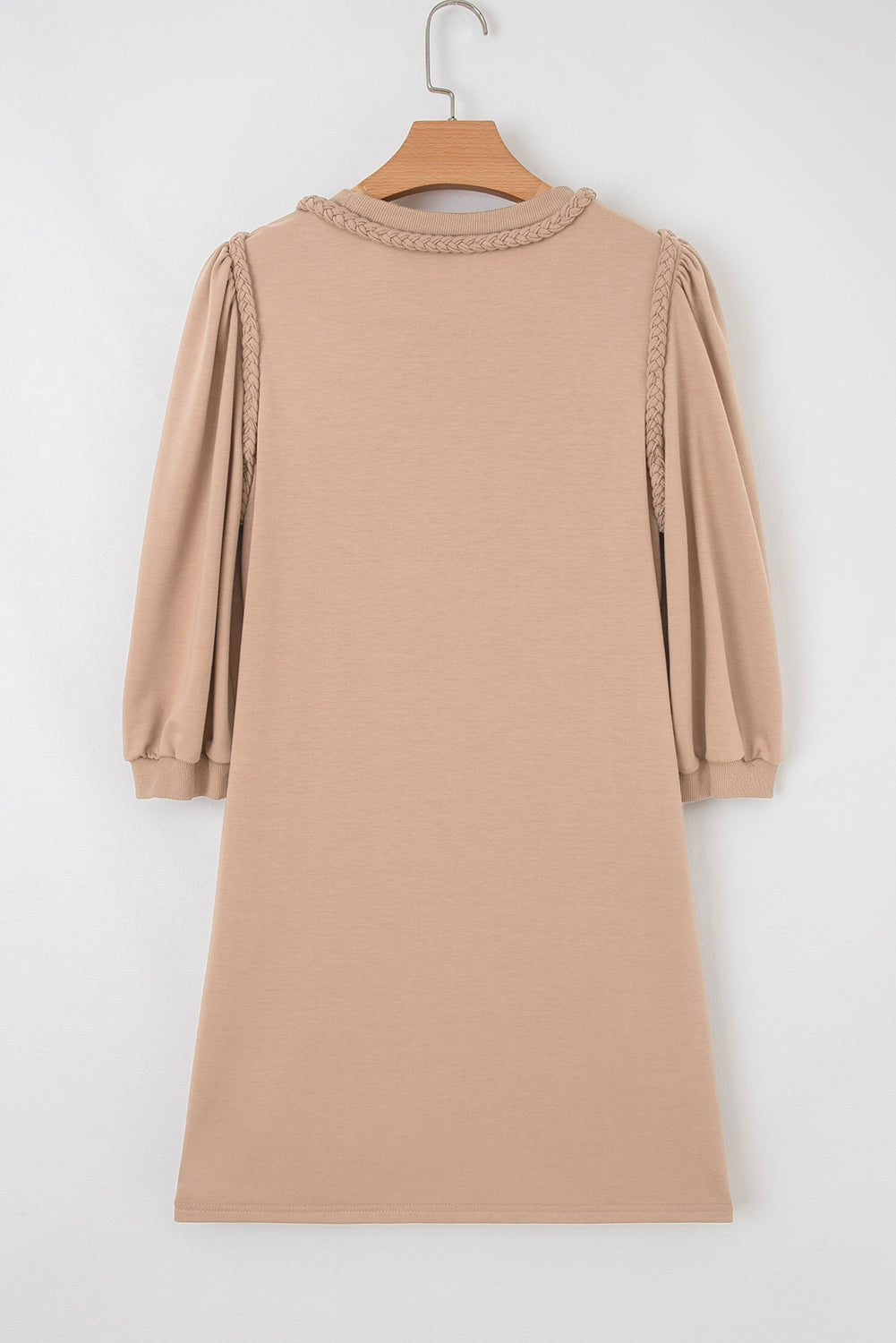 Elise Trim Puff Sleeve Dress by Threaded Pear - Free Spirited