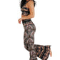 Espresso Yourself Printed Bell Bottoms - Free Spirited