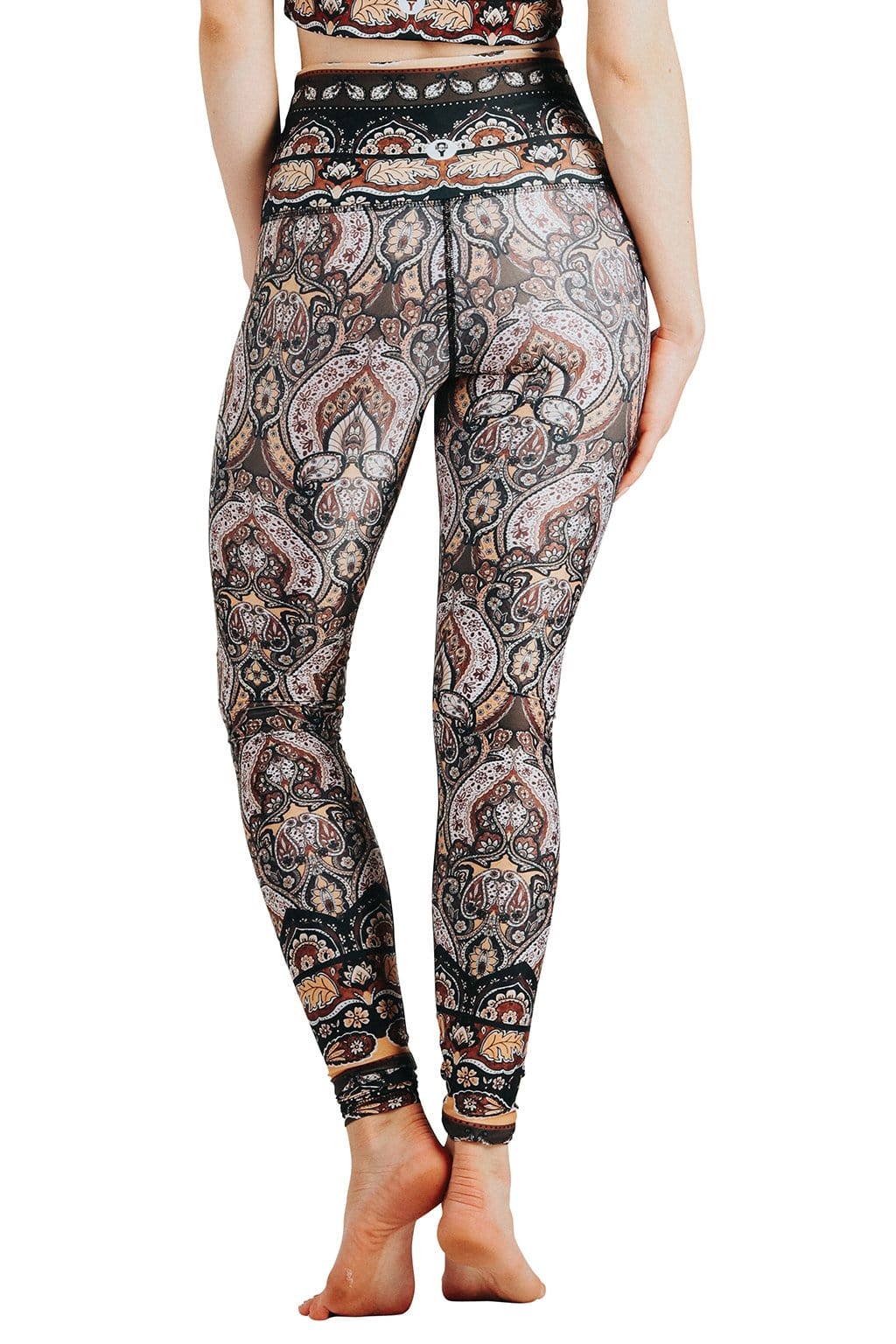 Espresso Yourself Printed Yoga Leggings - Free Spirited