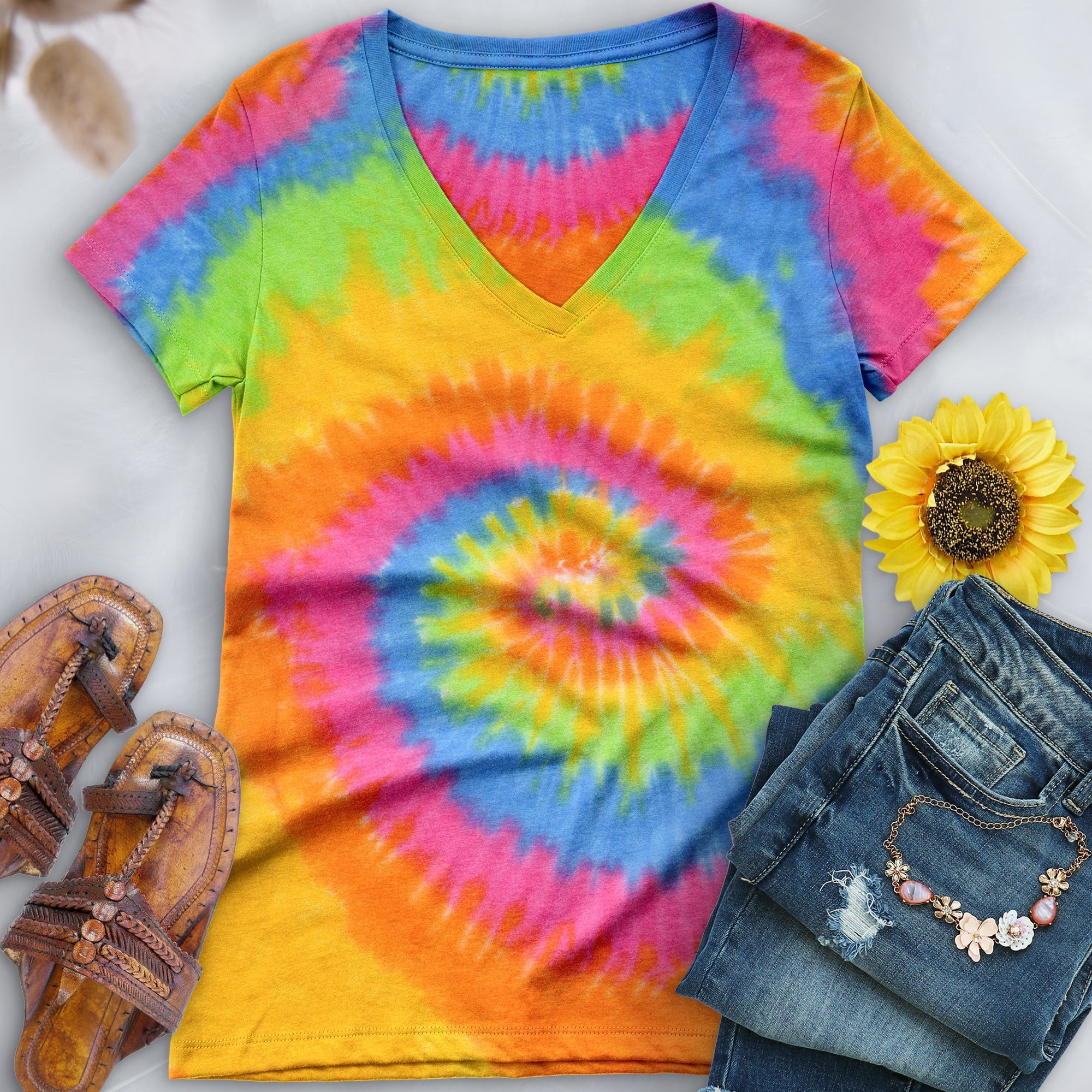 Eternity V-Neck (Fitted Women's Size) - Free Spirited