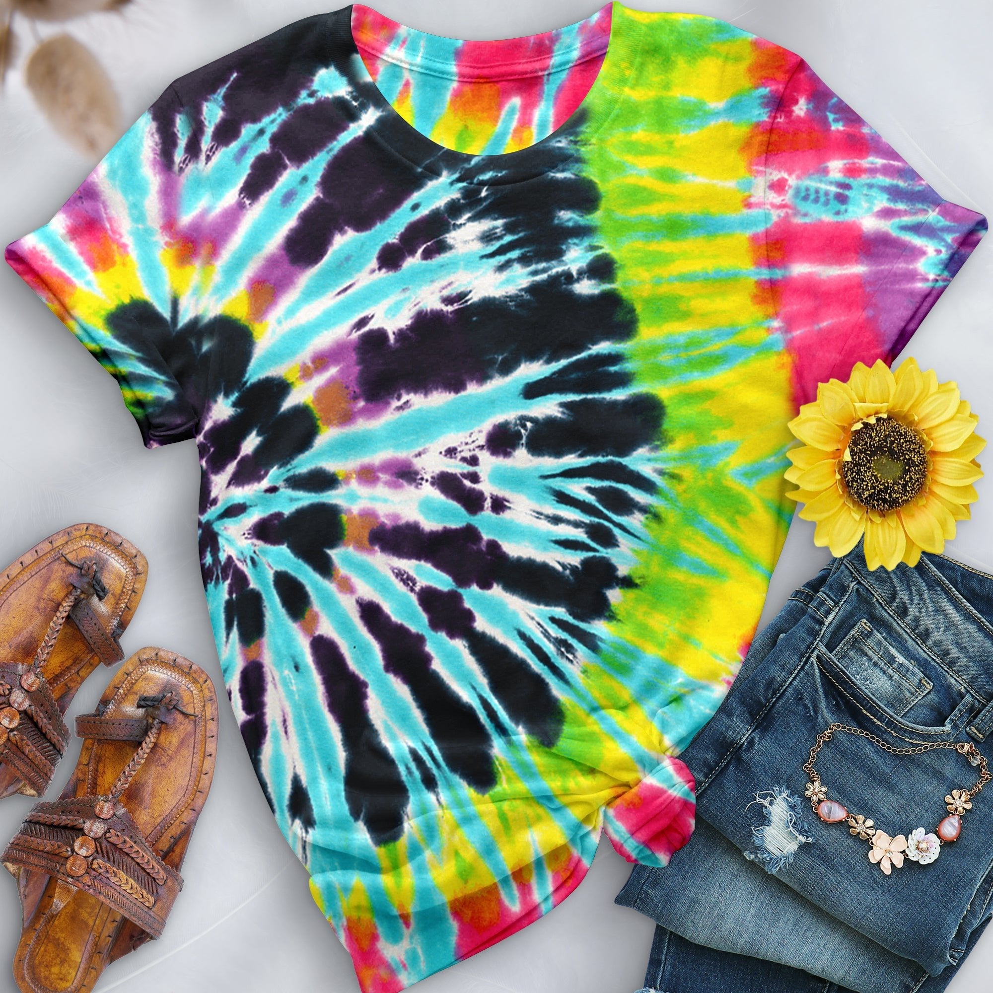 Flashback Hand-Dyed Comfort Shirt - Free Spirited
