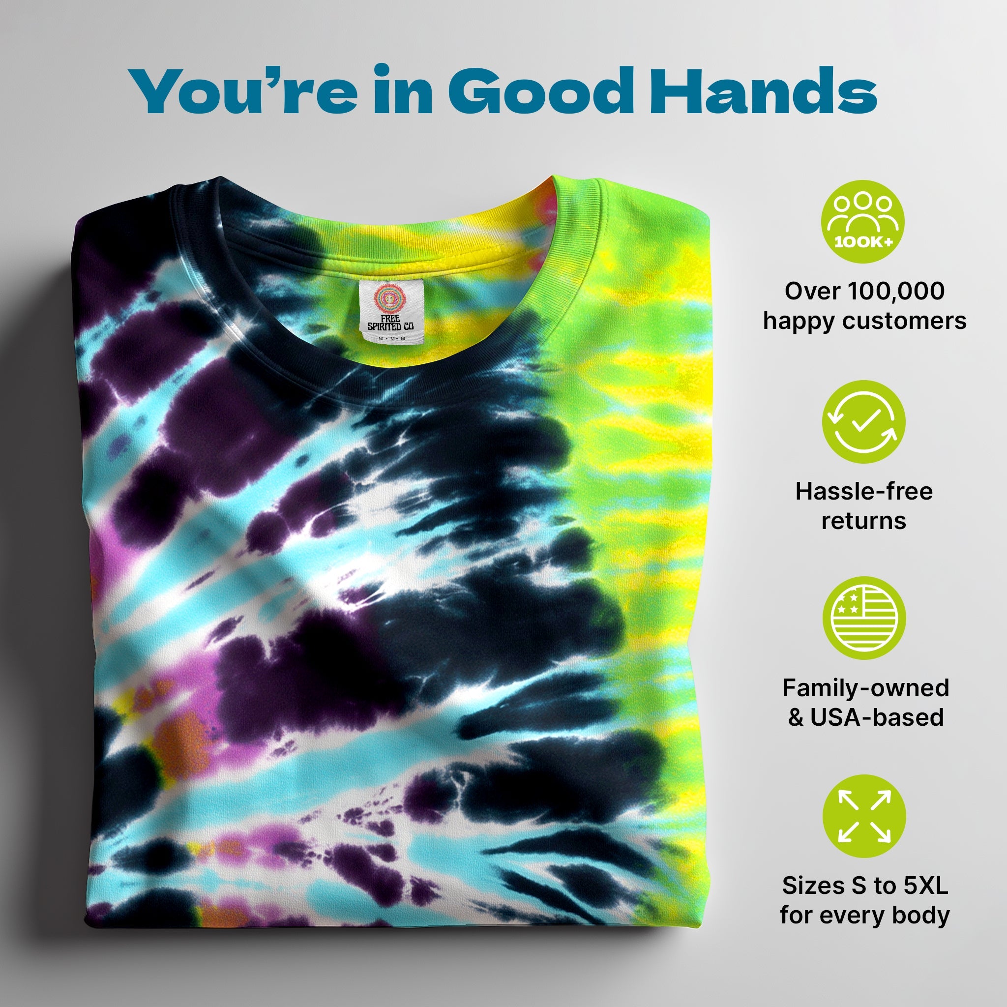 Flashback Hand - Dyed Comfort Shirt - Free Spirited