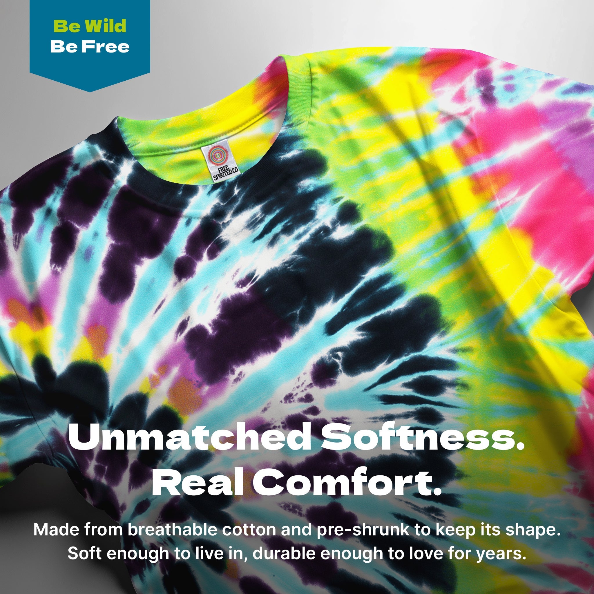 Flashback Hand - Dyed Comfort Shirt - Free Spirited