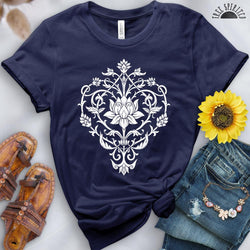 Floral Lotus Tee - Free Spirited