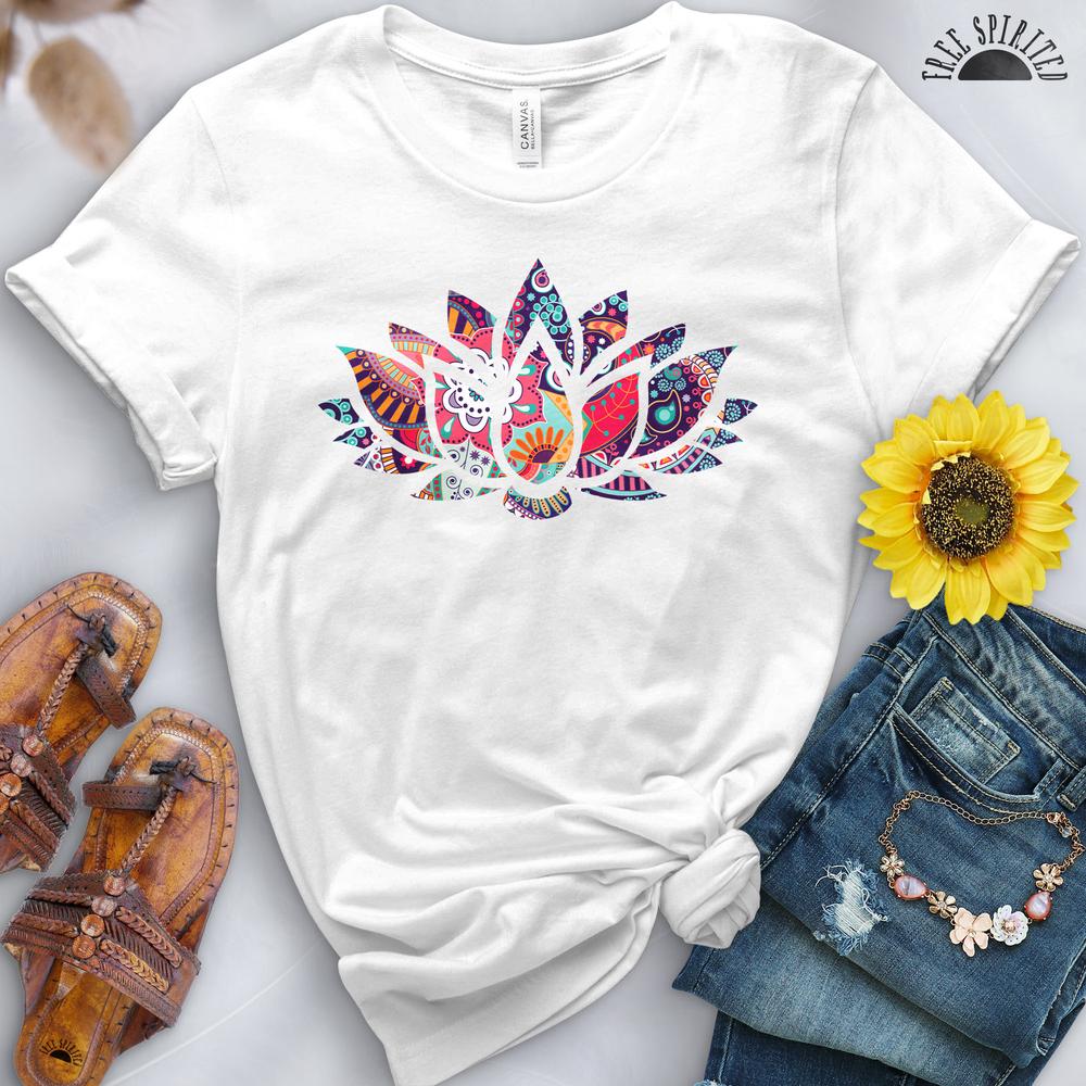 Floral Mandala Tee - Free Spirited