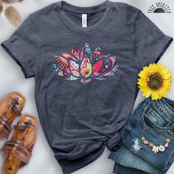 Floral Mandala Tee - Free Spirited