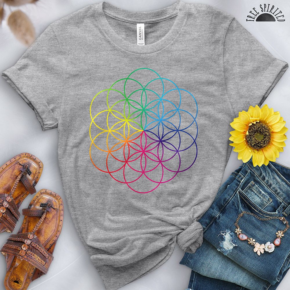 Flower Of Life Tee - Free Spirited