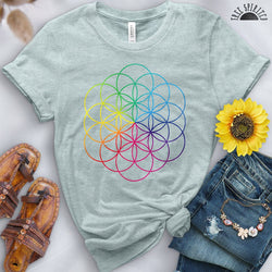 Flower Of Life Tee - Free Spirited