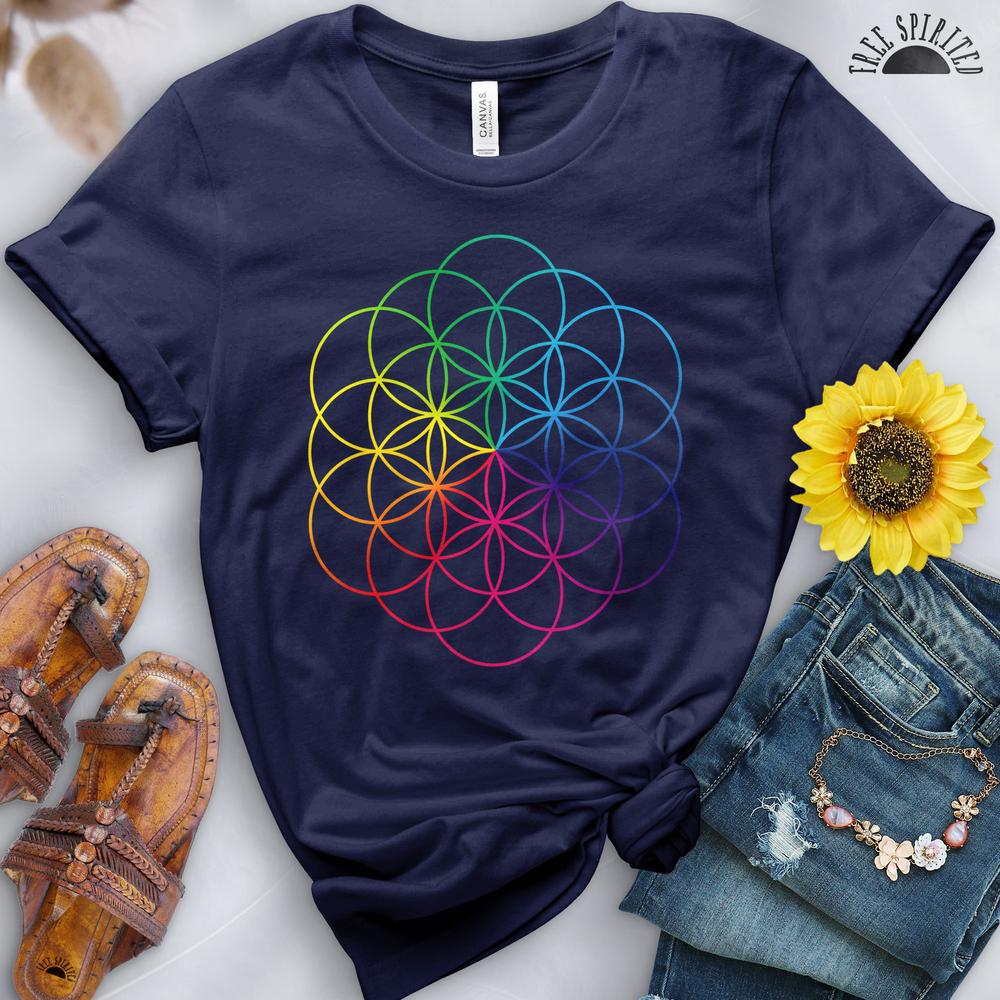 Flower Of Life Tee - Free Spirited