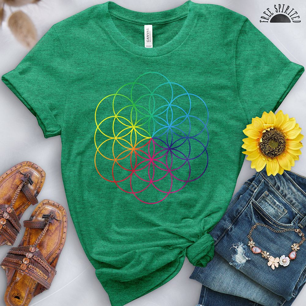 Flower Of Life Tee - Free Spirited