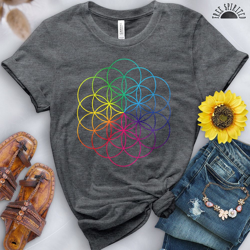 Flower Of Life Tee - Free Spirited