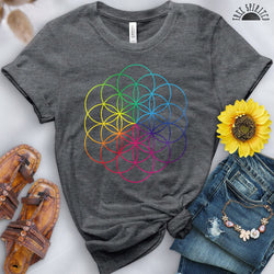 Flower Of Life Tee - Free Spirited