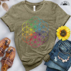 Flower Of Life Tee - Free Spirited