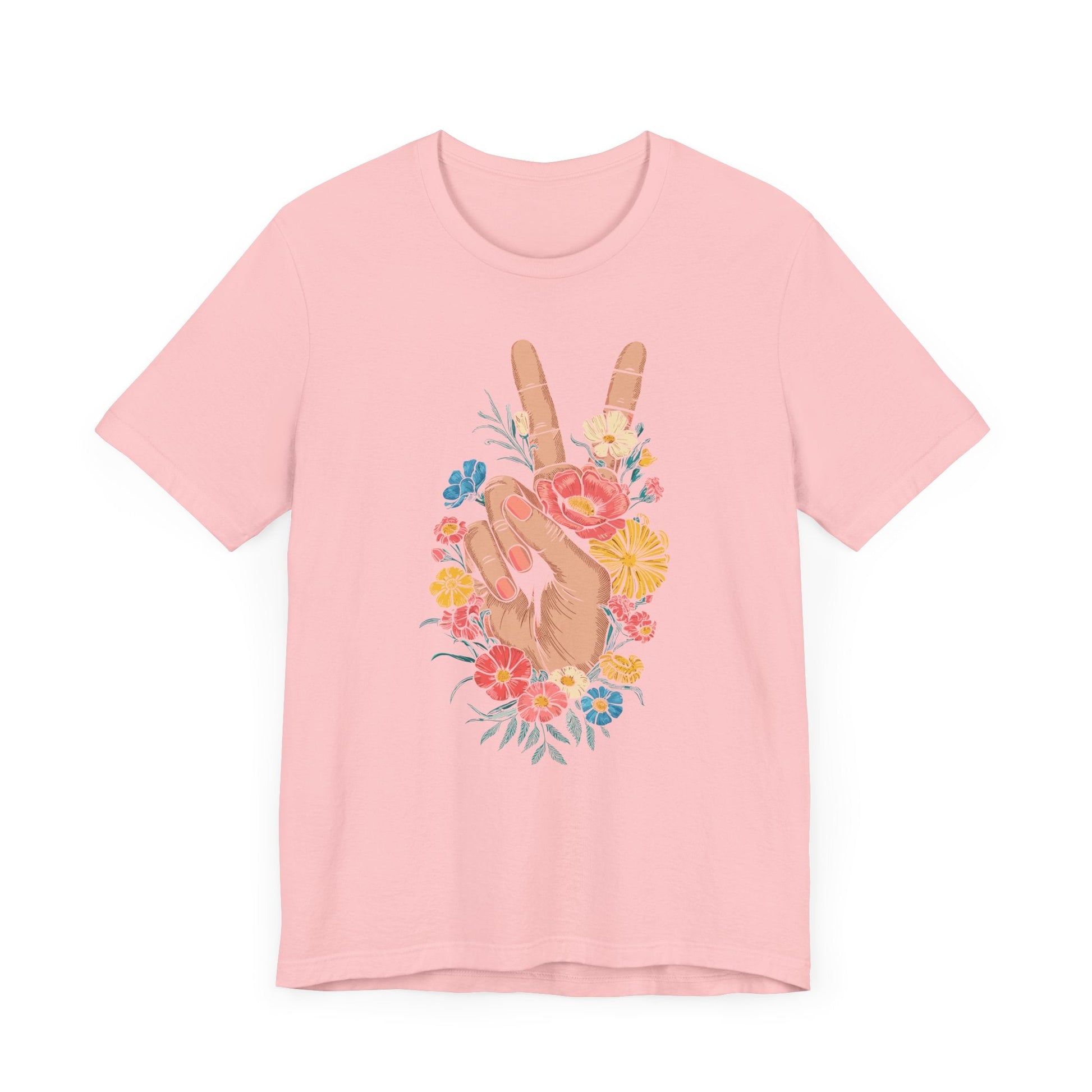 Flower Peace Tee - Free Spirited