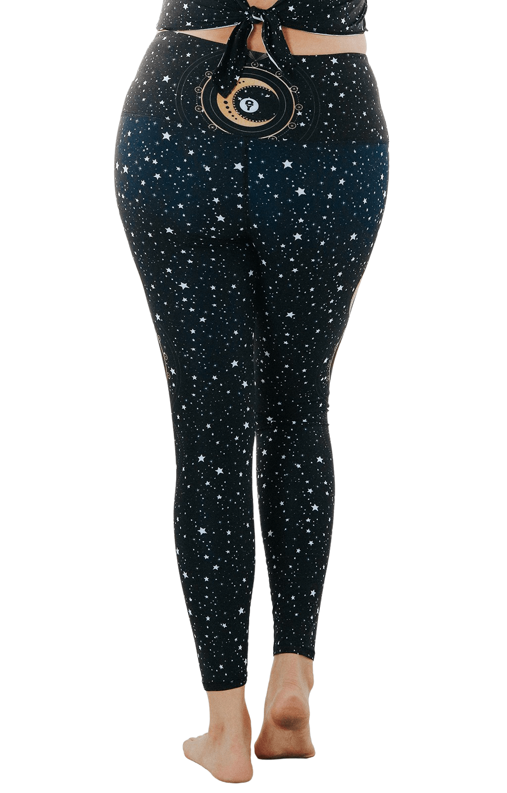 Fortune Teller Printed Yoga Leggings - Free Spirited