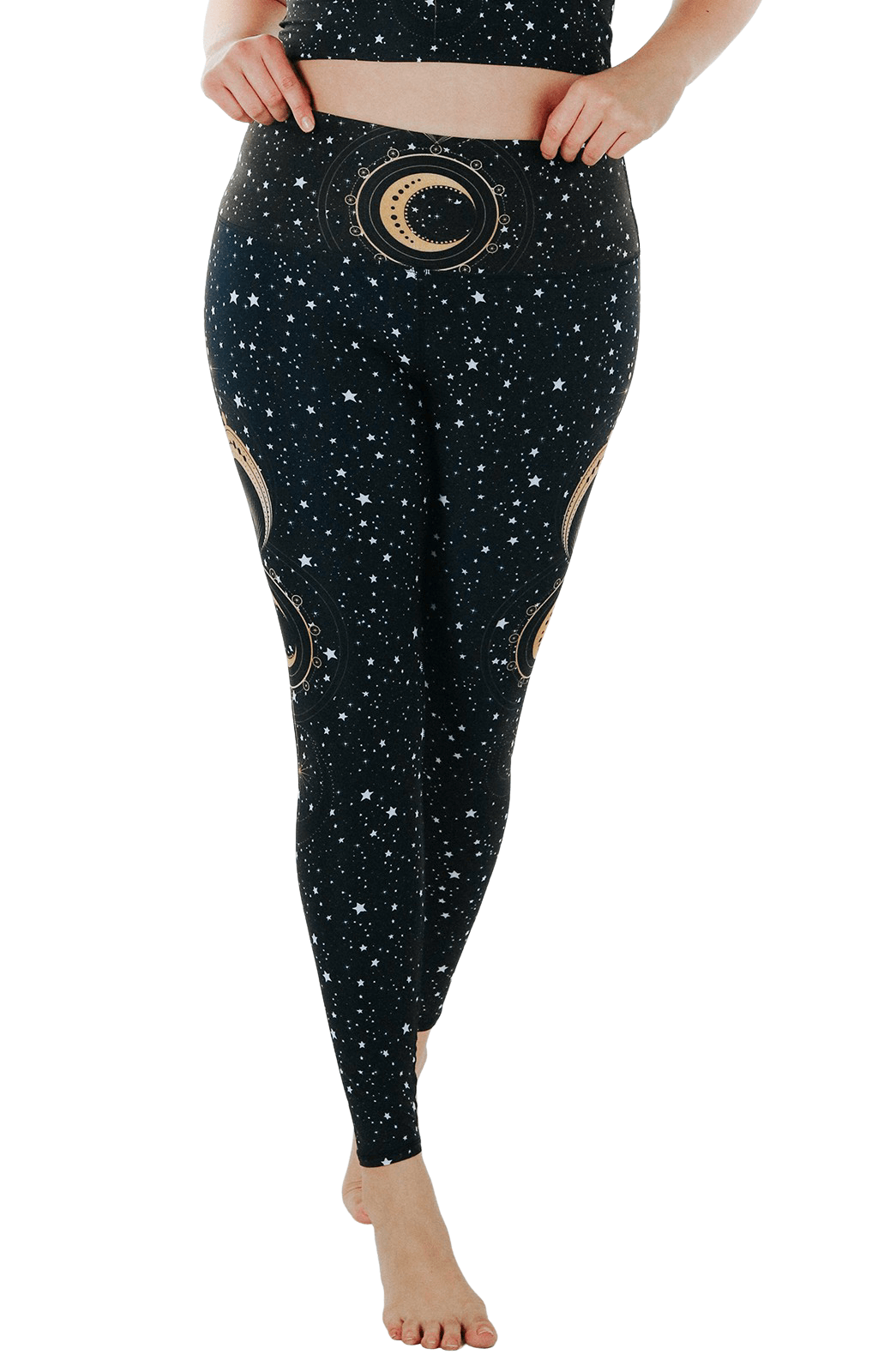 Fortune Teller Printed Yoga Leggings - Free Spirited