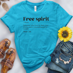 Free Spirit Definition Tee - Free Spirited