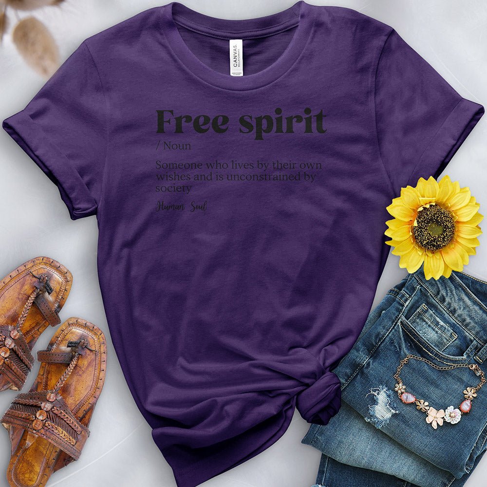 Free Spirit Definition Tee - Free Spirited