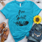 Free Spirit Feather Tee - Free Spirited