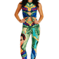 Frida Printed Yoga Leggings - Free Spirited