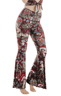 Fun Gal Printed Bell Bottoms - Free Spirited