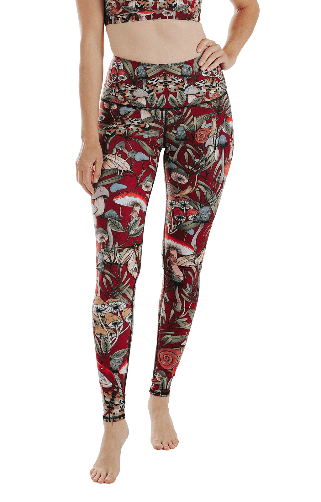 Fun Gal Printed Yoga Leggings - Free Spirited