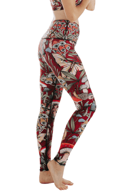 Fun Gal Printed Yoga Leggings - Free Spirited