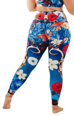 Georgia Printed Yoga Leggings - Free Spirited