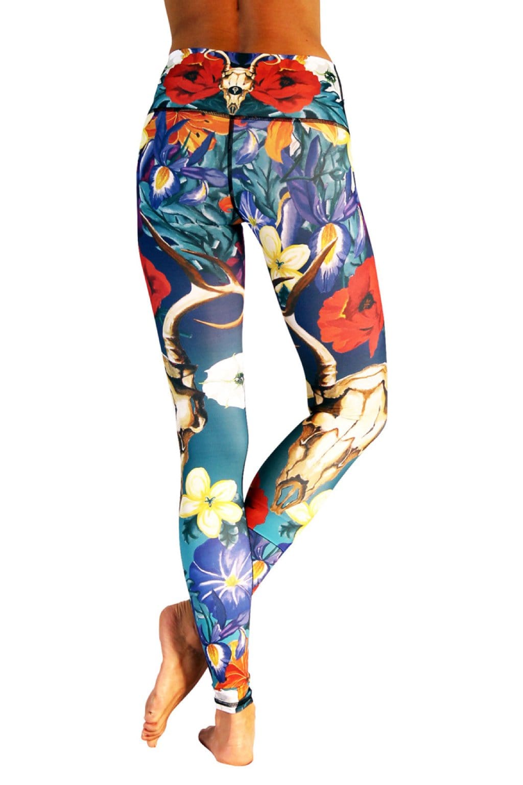 Georgia Printed Yoga Leggings - Free Spirited