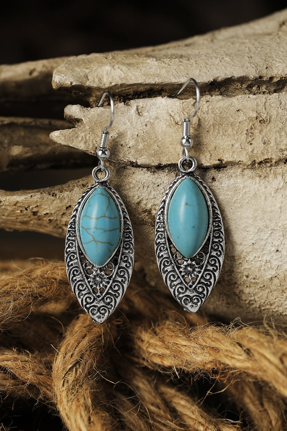 Georgina Vintage Boho arabesque Earring by Threaded Pear - Free Spirited