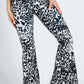 Ghost Leopard Printed Bell Bottoms - Free Spirited