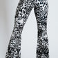 Ghost Leopard Printed Bell Bottoms - Free Spirited