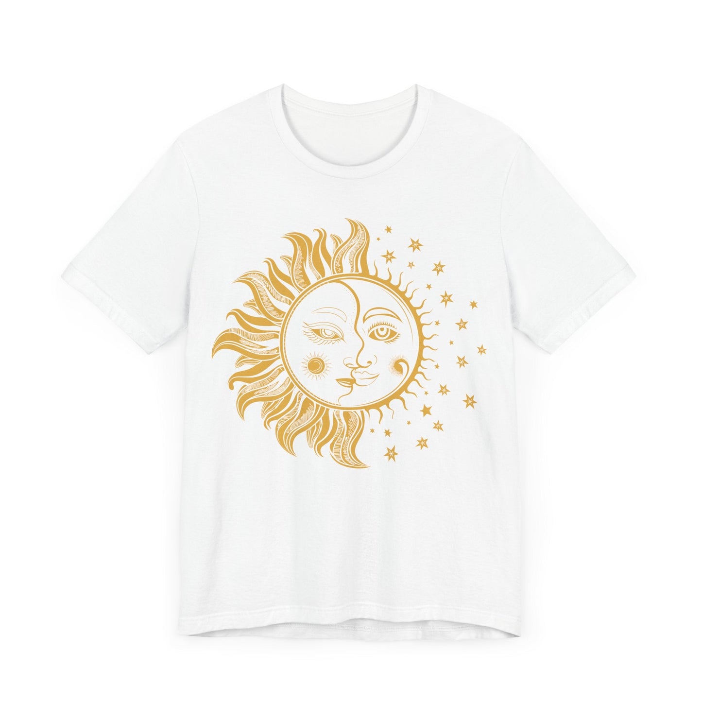 Golden Sun and Moon Tee - Free Spirited