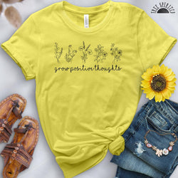 Grow Positive Thoughts Tee - Free Spirited