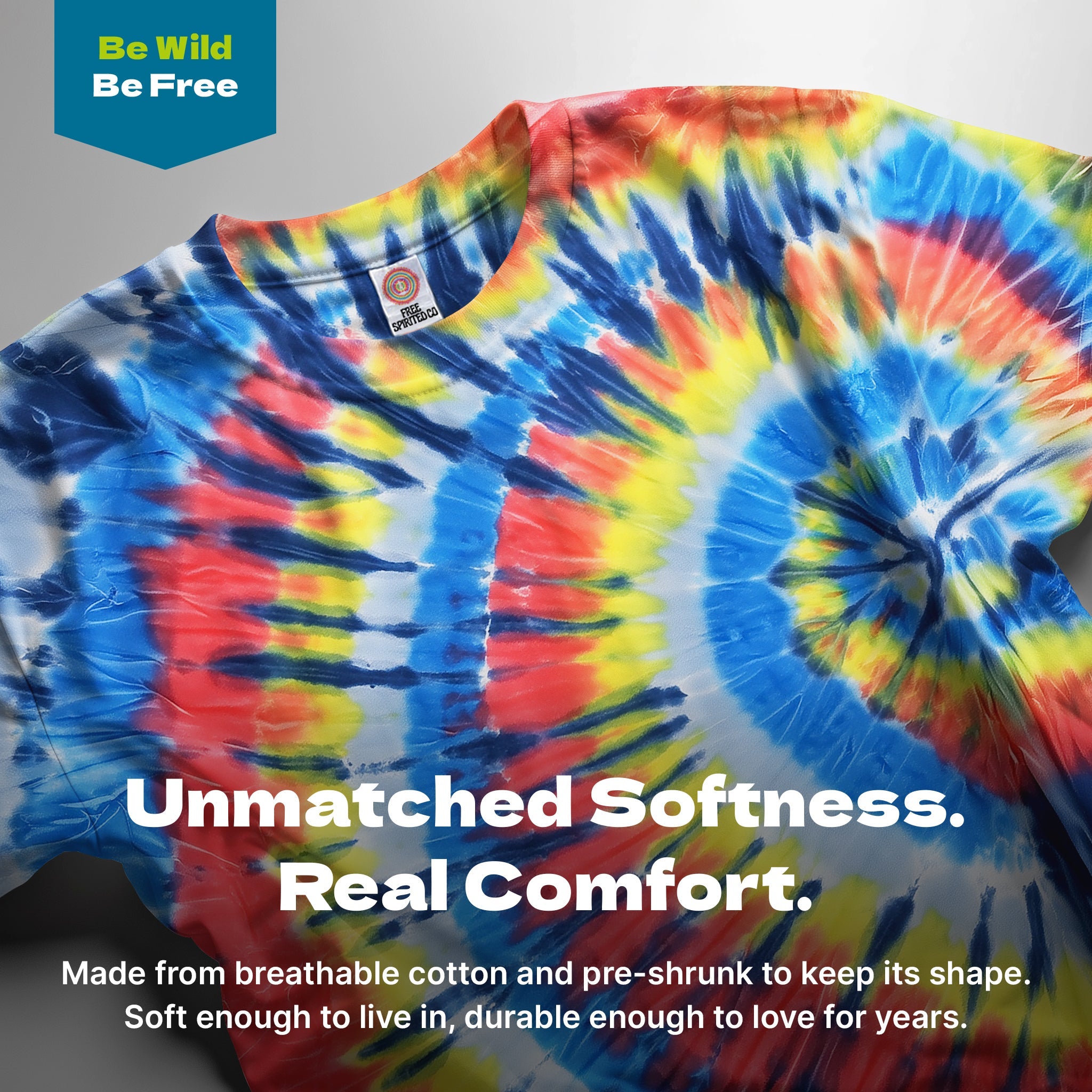 Harmony Premium Hand - Dyed Comfort Shirt - Free Spirited