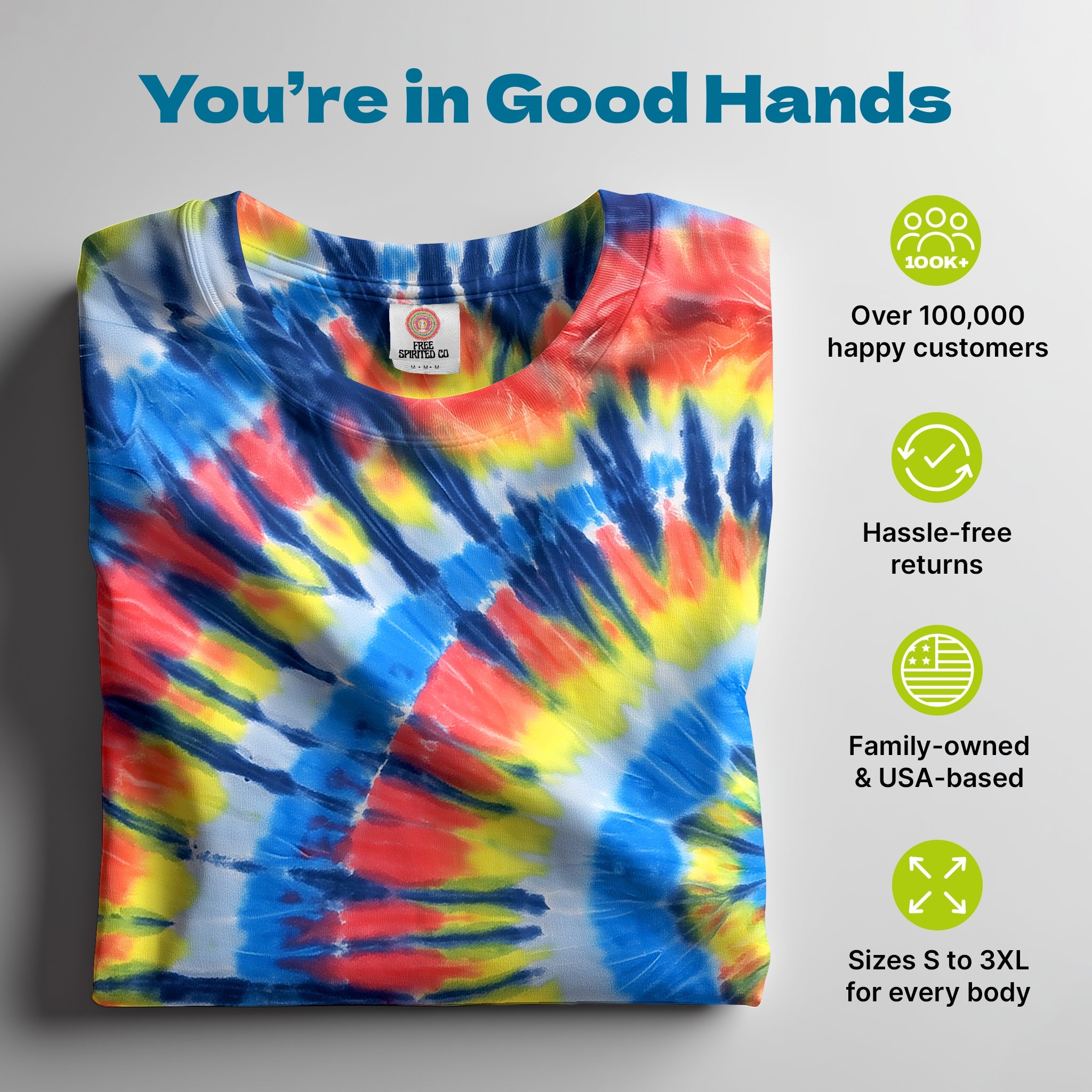 Harmony Premium Hand - Dyed Comfort Shirt - Free Spirited