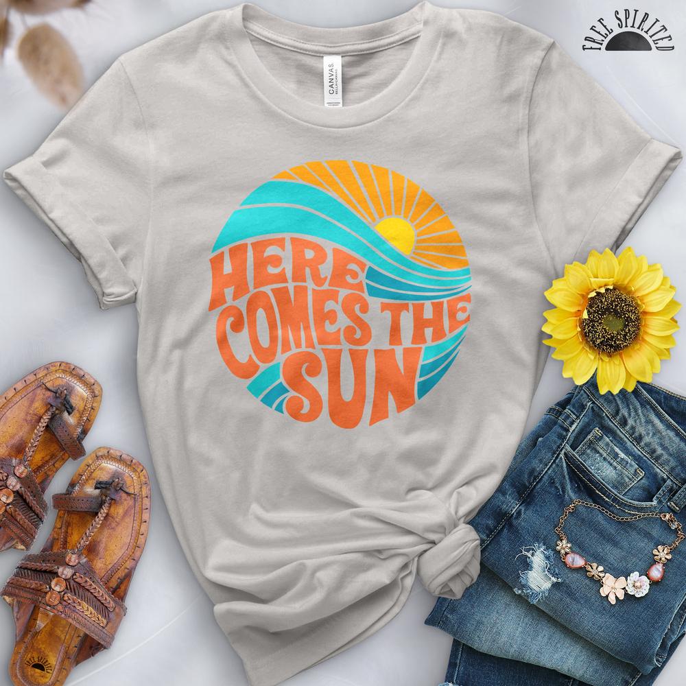 Here Comes The Sun Ocean Tee - Free Spirited