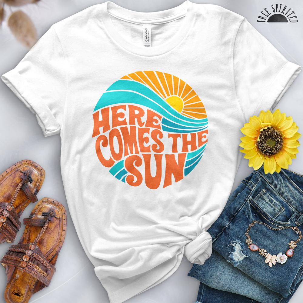 Here Comes The Sun Ocean Tee - Free Spirited