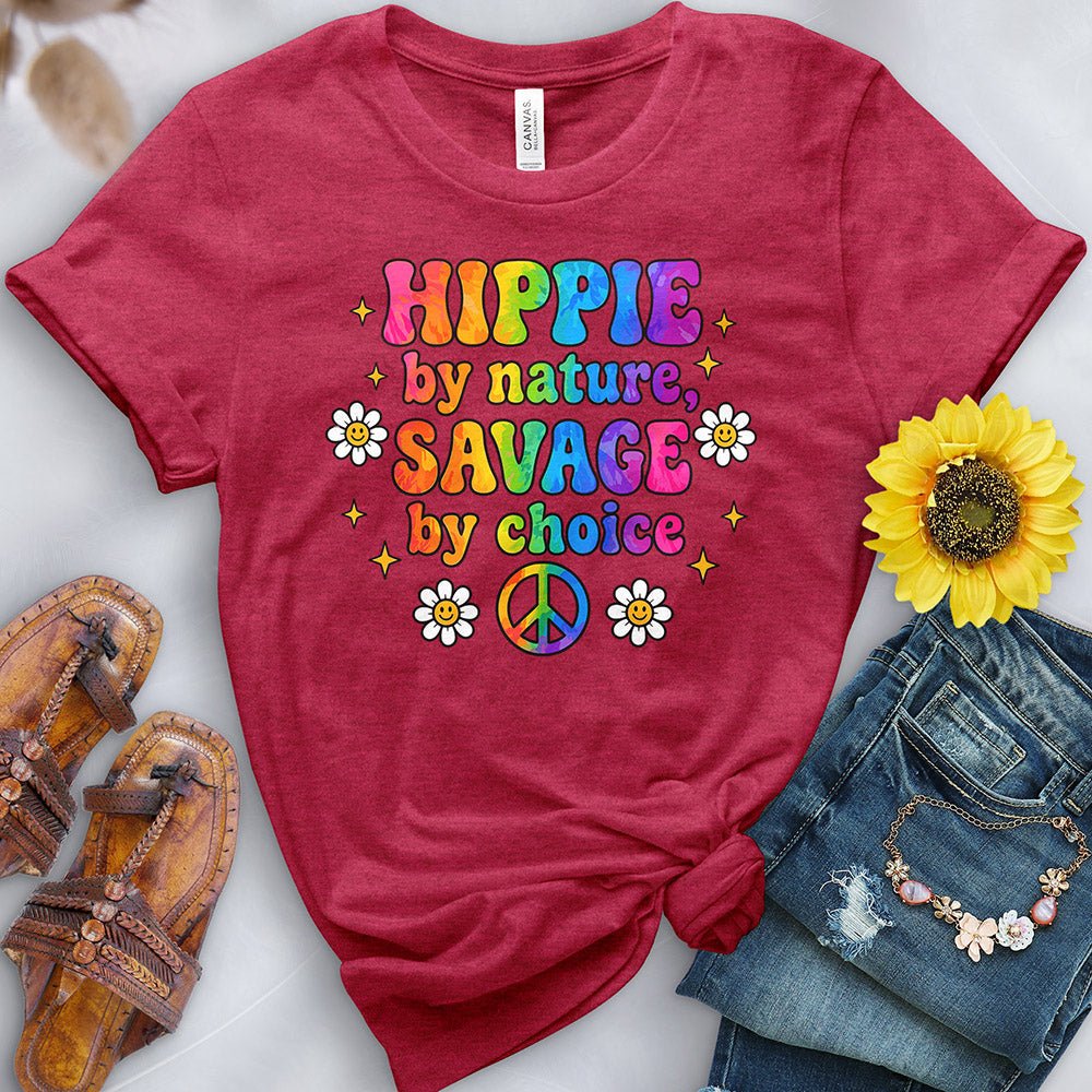 Hippie by Nature Tee - Free Spirited