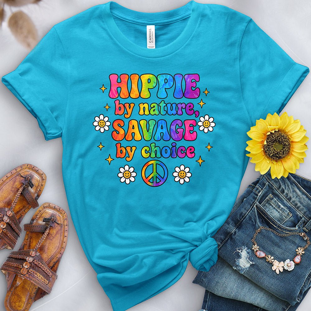 Hippie by Nature Tee - Free Spirited