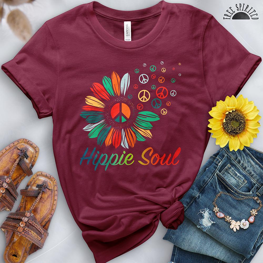 Hippie Soul Flower Tee - Free Spirited